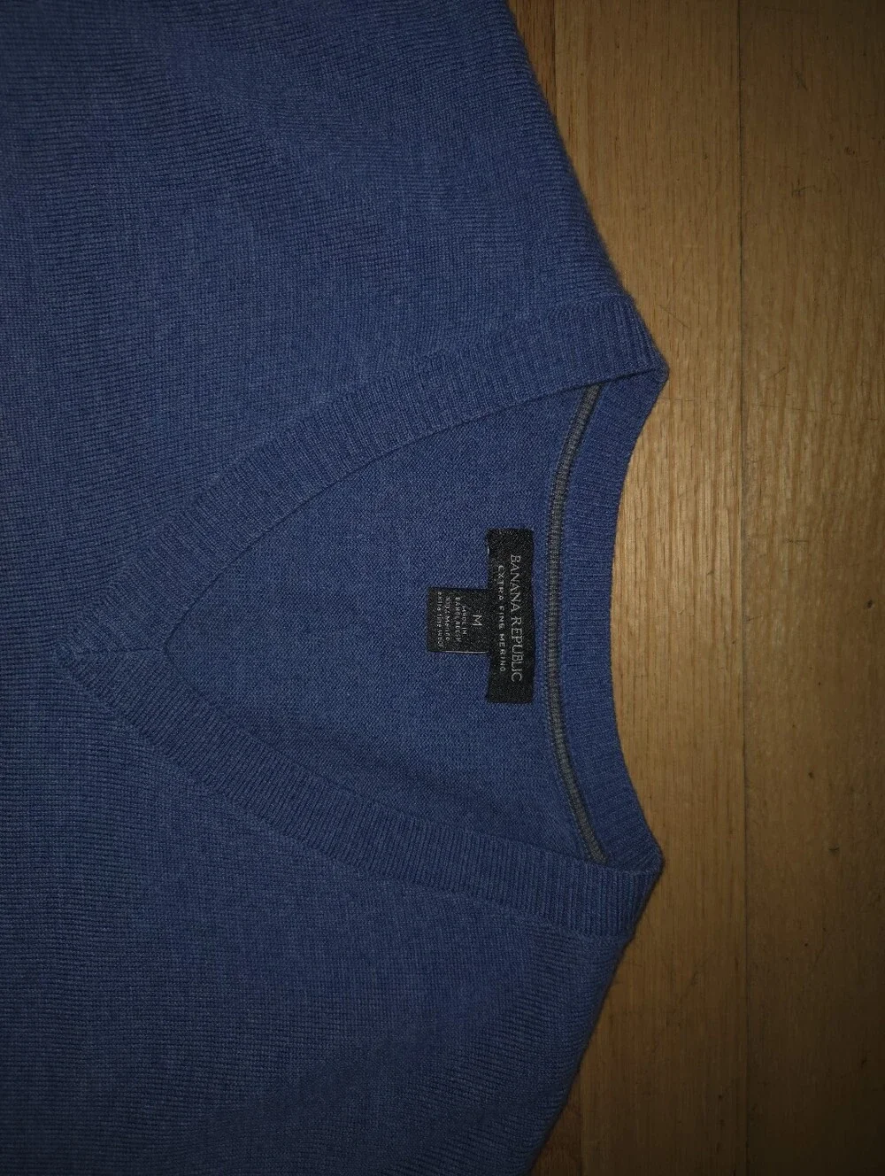 Banana Republic Royal Blue V-Neck Sweater